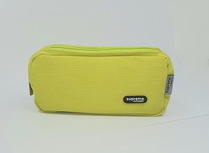 DOUBLE PENCIL CASE LIME GREEN (PC-5956)